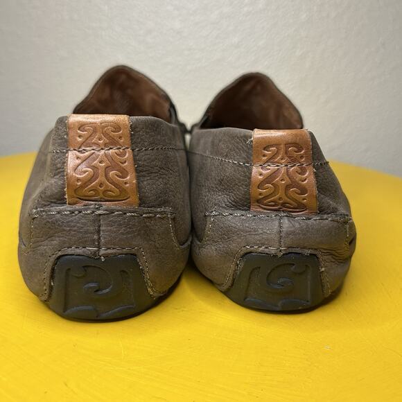 Olukai Akepa Moc Driving Moccasin Leather Loafer Brown Men's Size 13 - Picture 4 of 15